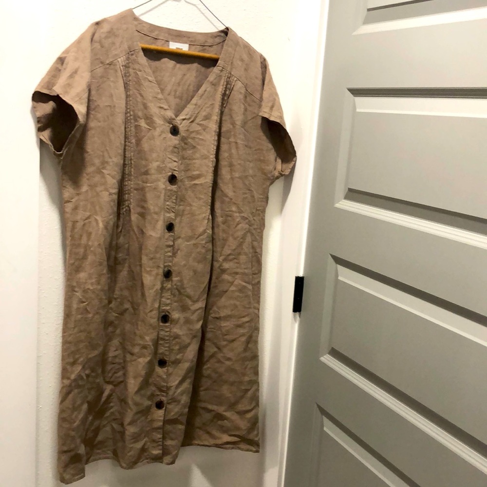 J Jill Love Linen pure dress